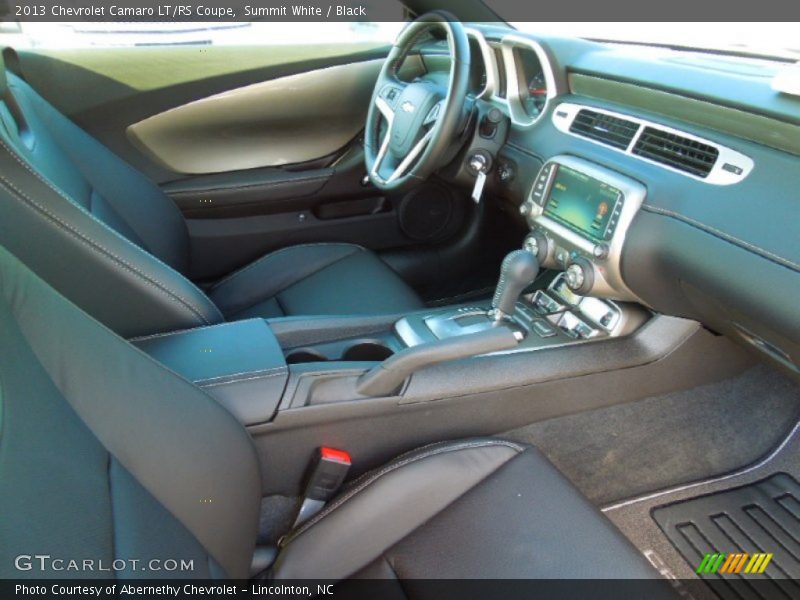 Summit White / Black 2013 Chevrolet Camaro LT/RS Coupe