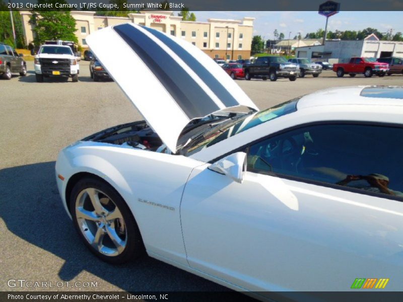 Summit White / Black 2013 Chevrolet Camaro LT/RS Coupe