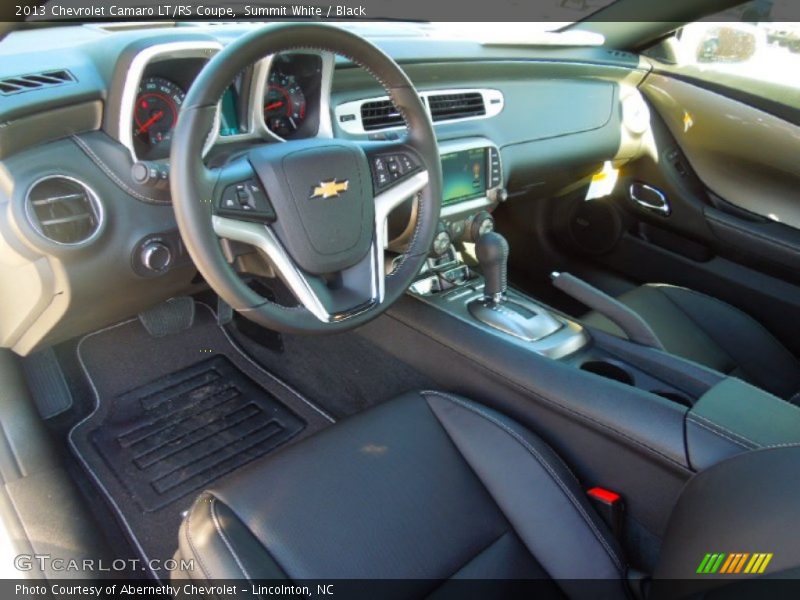 Black Interior - 2013 Camaro LT/RS Coupe 