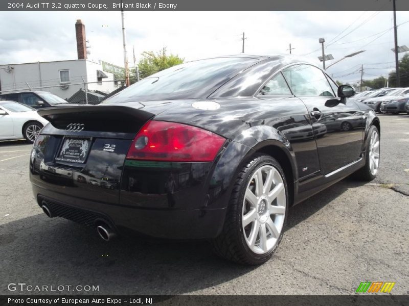 Brilliant Black / Ebony 2004 Audi TT 3.2 quattro Coupe