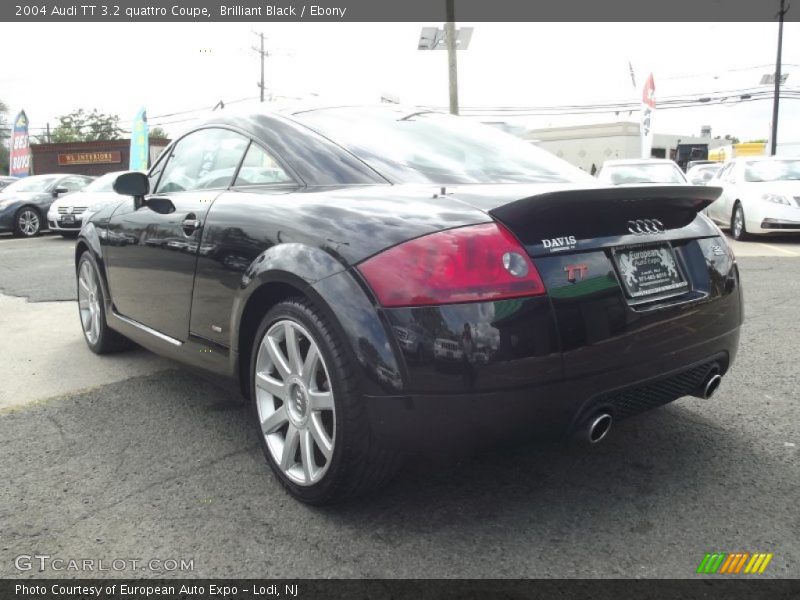 Brilliant Black / Ebony 2004 Audi TT 3.2 quattro Coupe