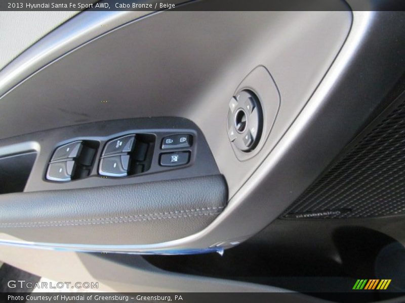 Cabo Bronze / Beige 2013 Hyundai Santa Fe Sport AWD