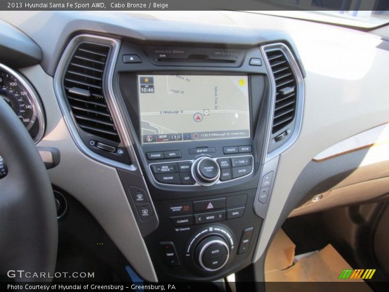 Cabo Bronze / Beige 2013 Hyundai Santa Fe Sport AWD