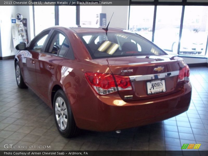 Autumn Metallic / Jet Black/Medium Titanium 2013 Chevrolet Cruze LS