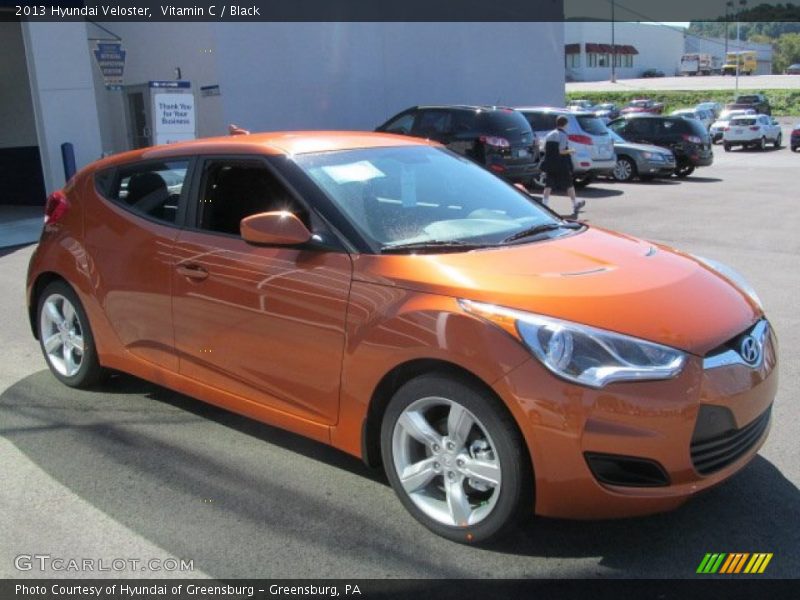Vitamin C / Black 2013 Hyundai Veloster