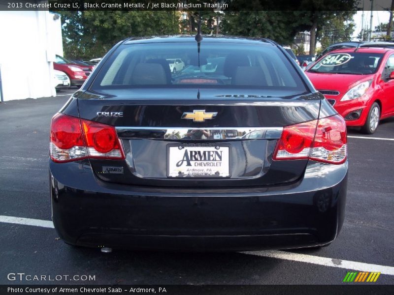 Black Granite Metallic / Jet Black/Medium Titanium 2013 Chevrolet Cruze LS