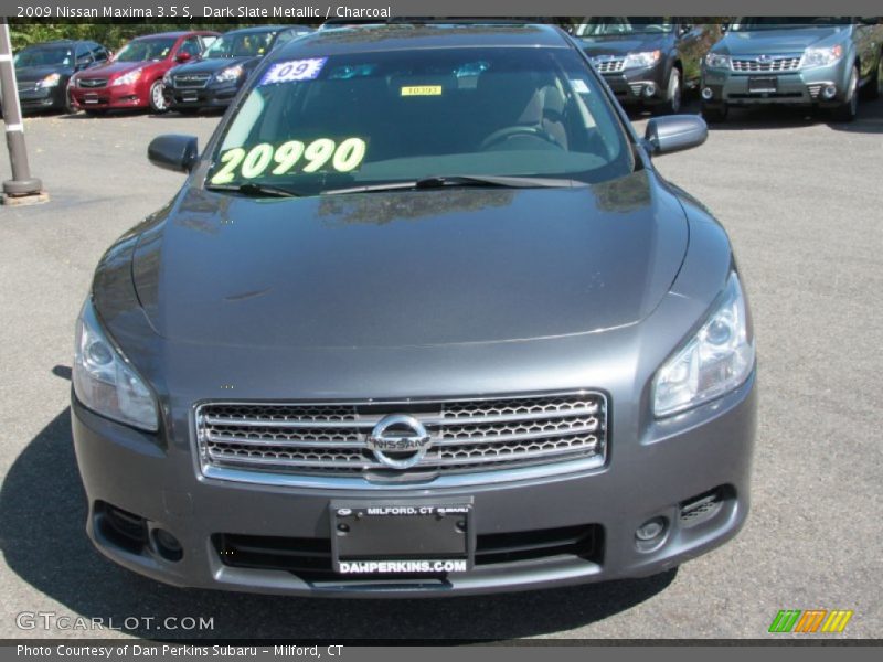 Dark Slate Metallic / Charcoal 2009 Nissan Maxima 3.5 S