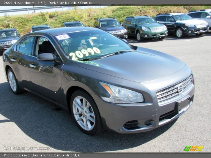 Dark Slate Metallic / Charcoal 2009 Nissan Maxima 3.5 S