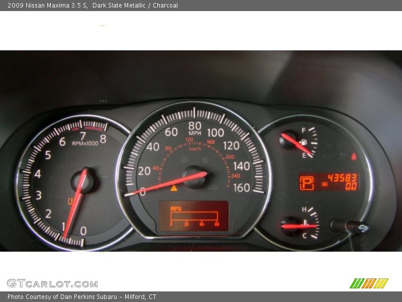Dark Slate Metallic / Charcoal 2009 Nissan Maxima 3.5 S