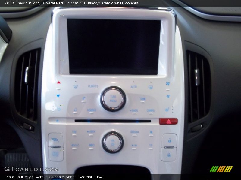 Controls of 2013 Volt 