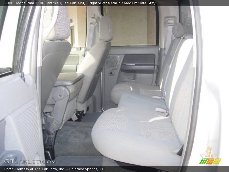 Bright Silver Metallic / Medium Slate Gray 2006 Dodge Ram 3500 Laramie Quad Cab 4x4