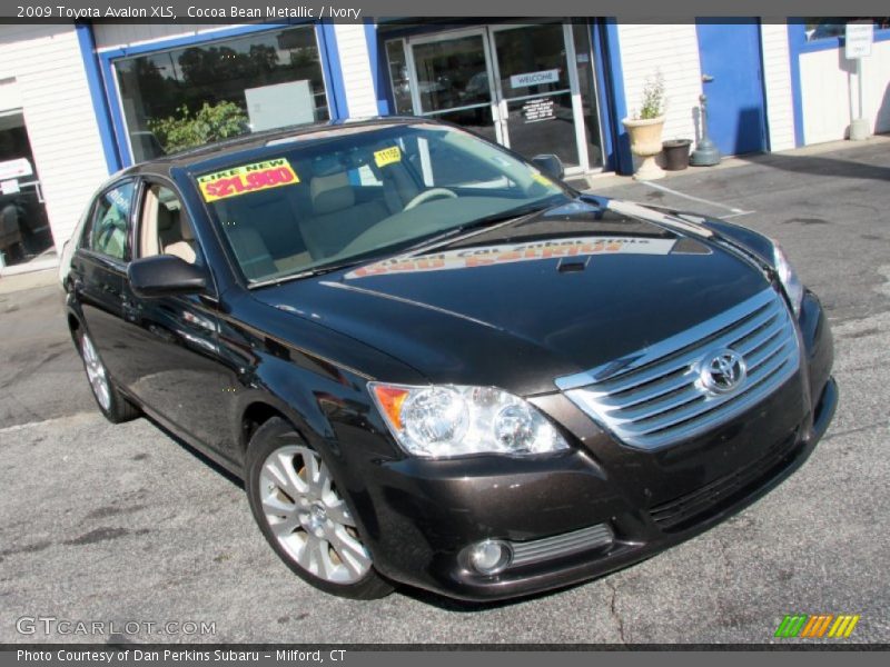Cocoa Bean Metallic / Ivory 2009 Toyota Avalon XLS