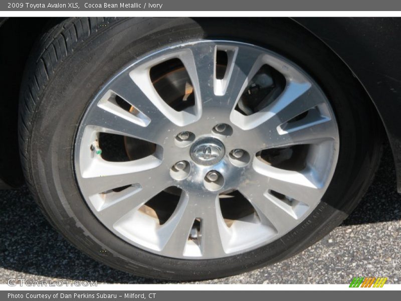 Cocoa Bean Metallic / Ivory 2009 Toyota Avalon XLS