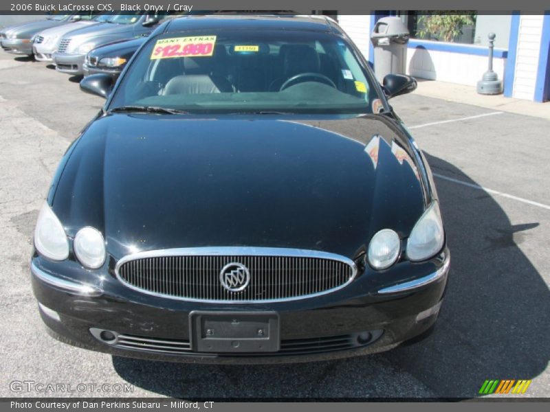 Black Onyx / Gray 2006 Buick LaCrosse CXS