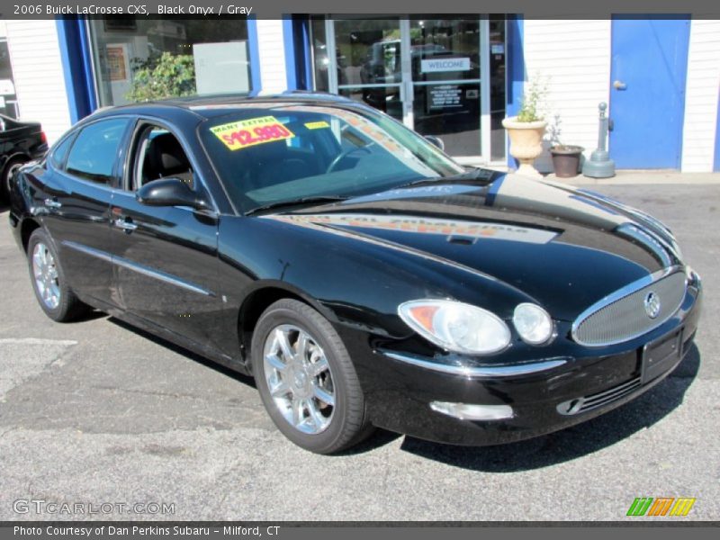 Black Onyx / Gray 2006 Buick LaCrosse CXS
