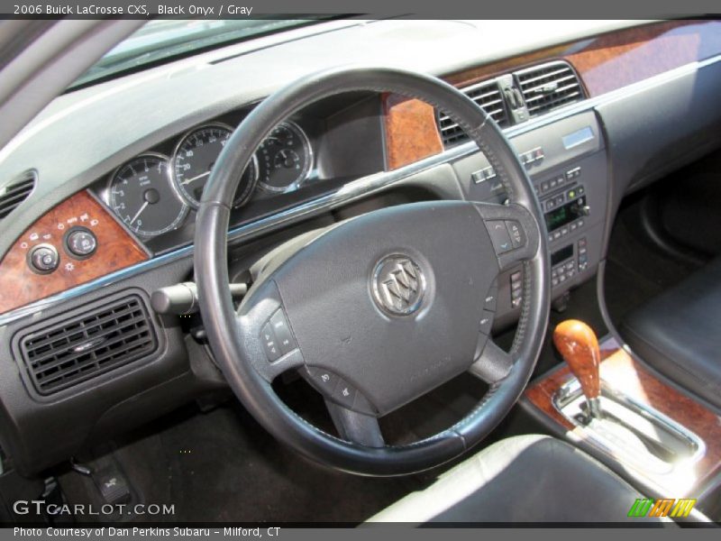 Black Onyx / Gray 2006 Buick LaCrosse CXS