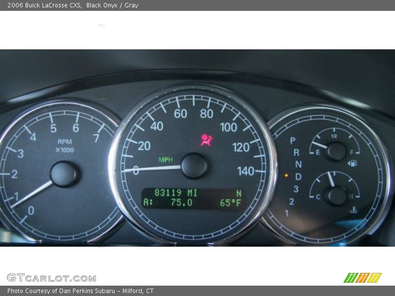 Black Onyx / Gray 2006 Buick LaCrosse CXS