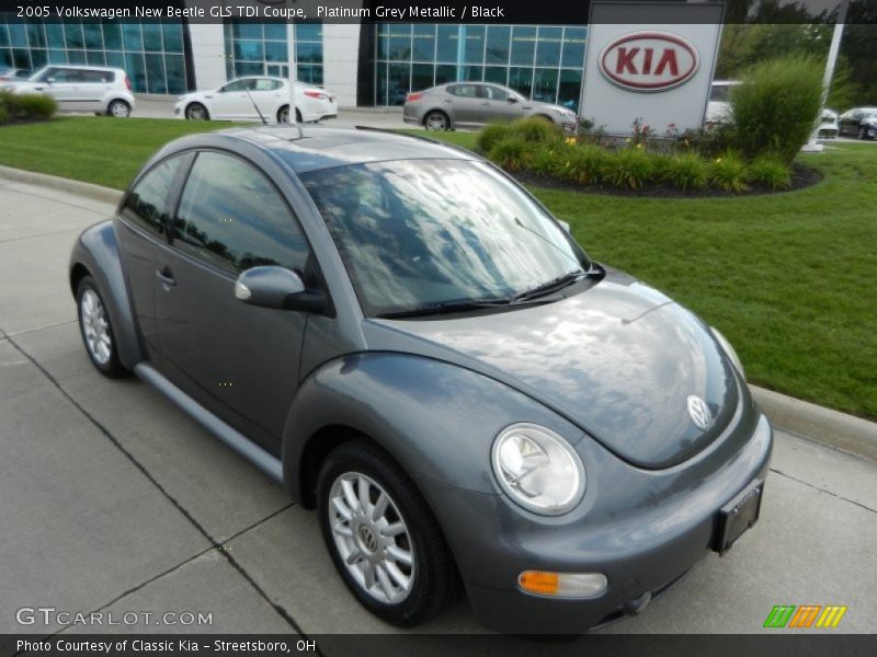 Platinum Grey Metallic / Black 2005 Volkswagen New Beetle GLS TDI Coupe