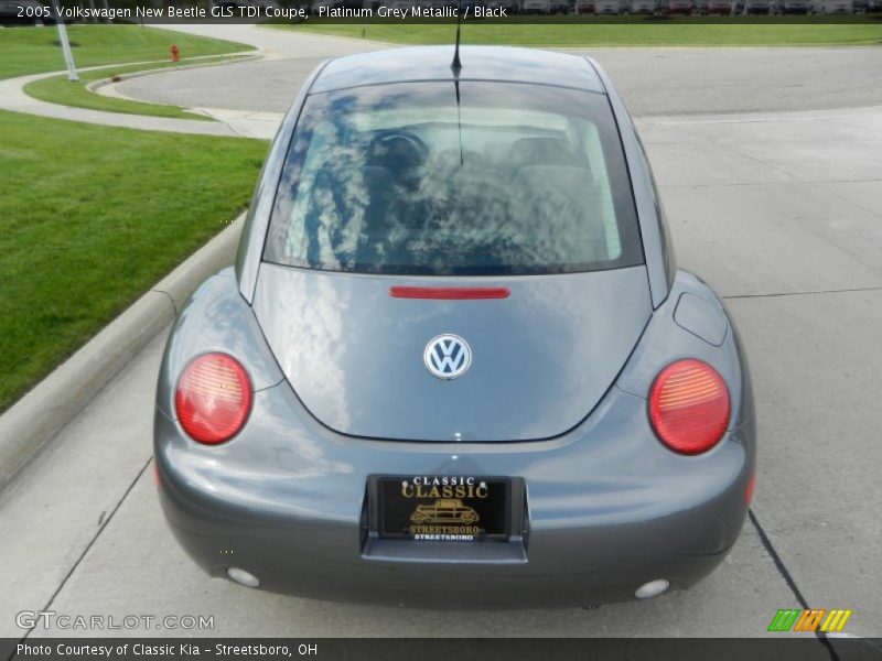 Platinum Grey Metallic / Black 2005 Volkswagen New Beetle GLS TDI Coupe