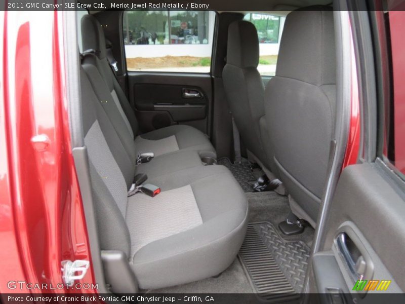 Merlot Jewel Red Metallic / Ebony 2011 GMC Canyon SLE Crew Cab