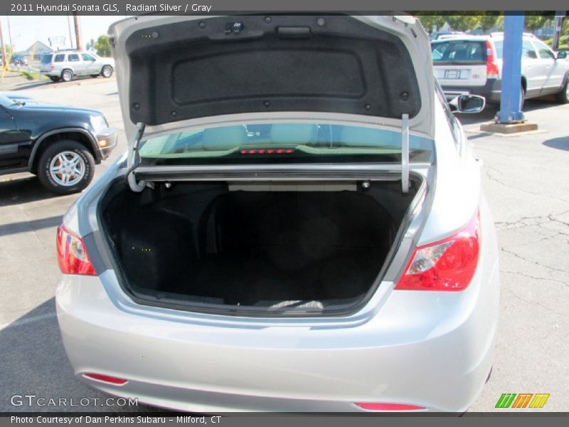Radiant Silver / Gray 2011 Hyundai Sonata GLS