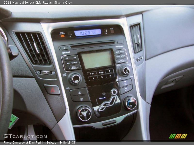 Radiant Silver / Gray 2011 Hyundai Sonata GLS