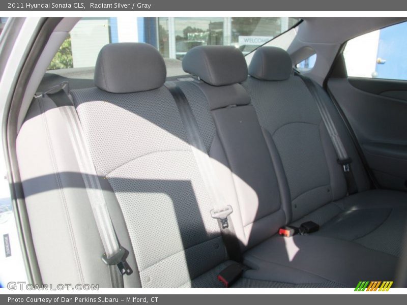 Radiant Silver / Gray 2011 Hyundai Sonata GLS