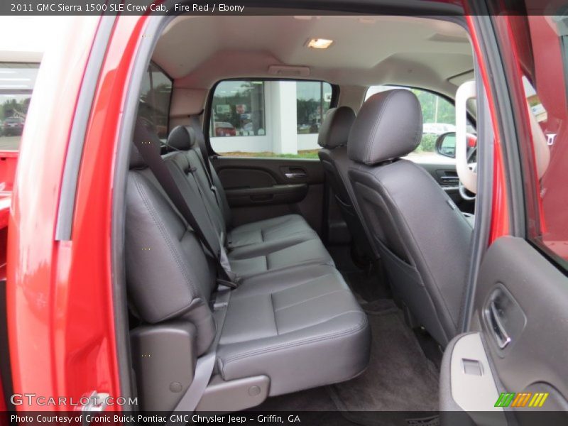 Fire Red / Ebony 2011 GMC Sierra 1500 SLE Crew Cab