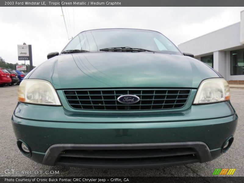 Tropic Green Metallic / Medium Graphite 2003 Ford Windstar LE