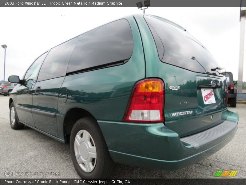 Tropic Green Metallic / Medium Graphite 2003 Ford Windstar LE