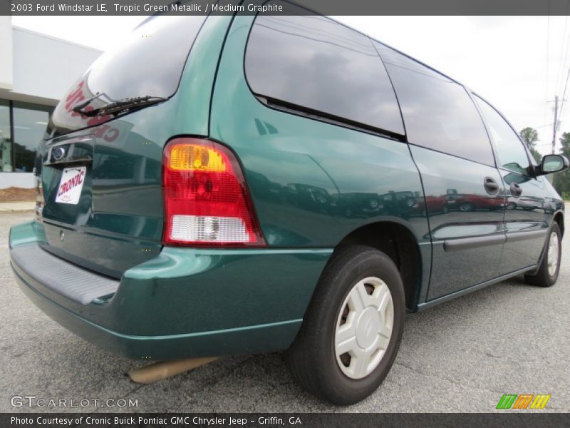 Tropic Green Metallic / Medium Graphite 2003 Ford Windstar LE