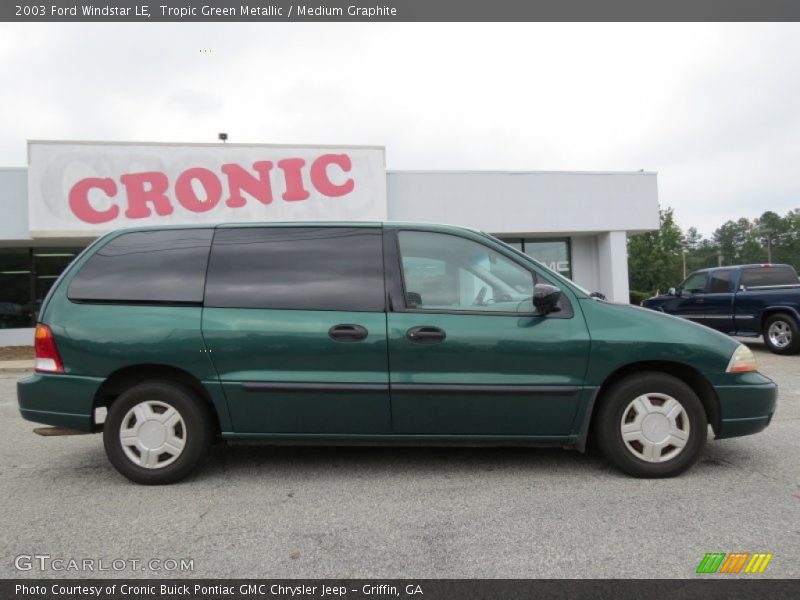 Tropic Green Metallic / Medium Graphite 2003 Ford Windstar LE