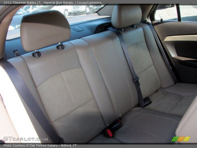 Imperial Blue Metallic / Cocoa/Cashmere 2011 Chevrolet Malibu LT