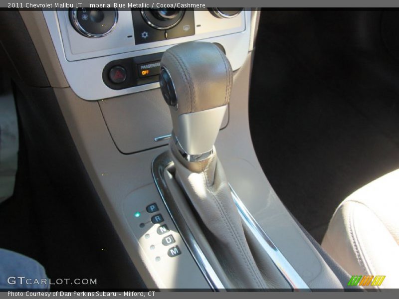 Imperial Blue Metallic / Cocoa/Cashmere 2011 Chevrolet Malibu LT