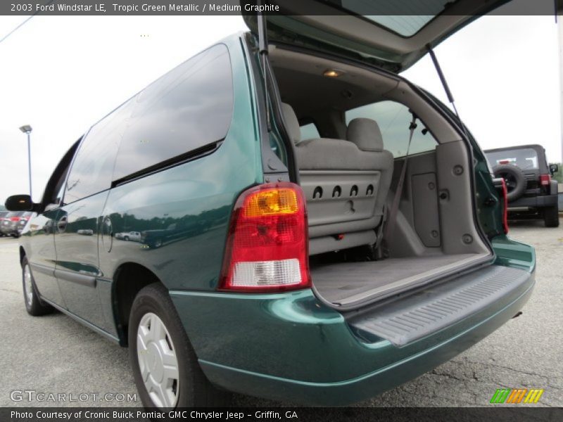 Tropic Green Metallic / Medium Graphite 2003 Ford Windstar LE