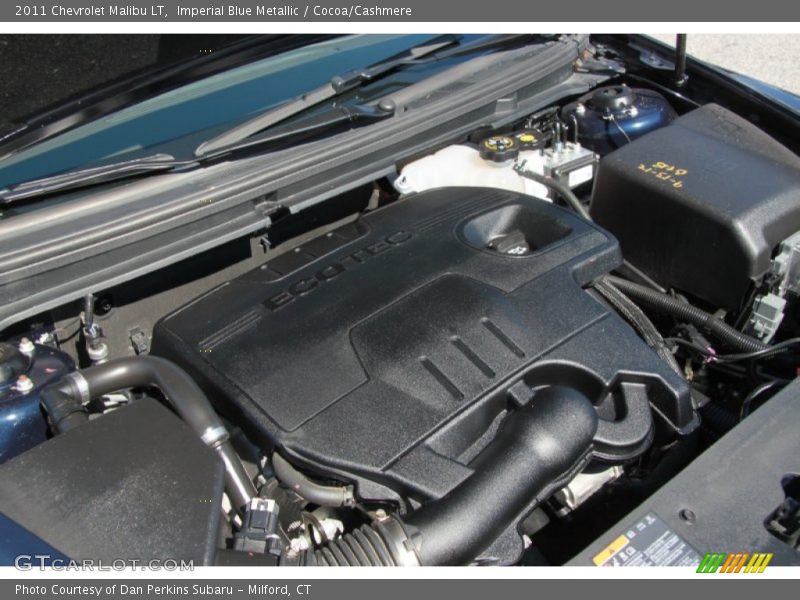 Imperial Blue Metallic / Cocoa/Cashmere 2011 Chevrolet Malibu LT