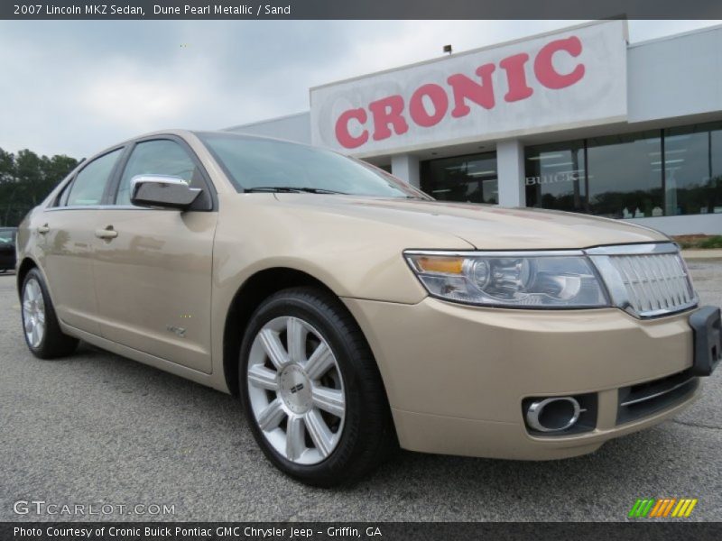 Dune Pearl Metallic / Sand 2007 Lincoln MKZ Sedan