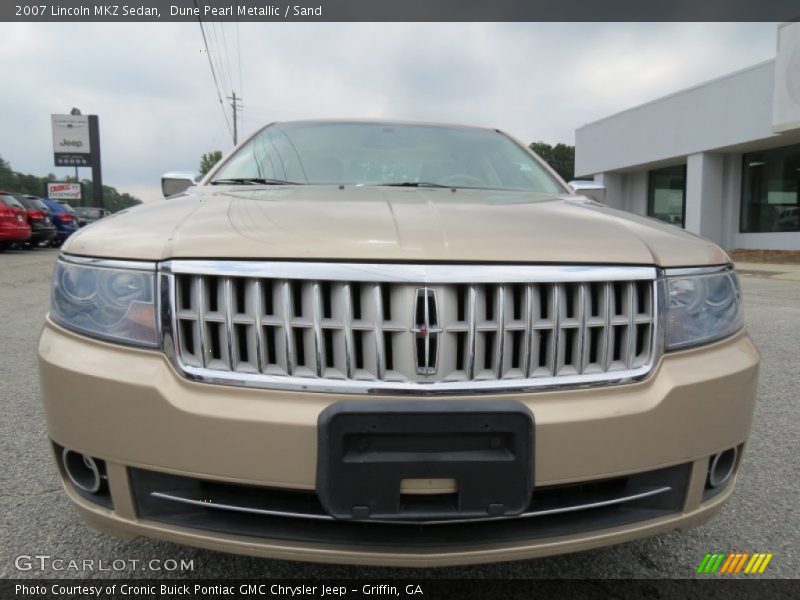 Dune Pearl Metallic / Sand 2007 Lincoln MKZ Sedan