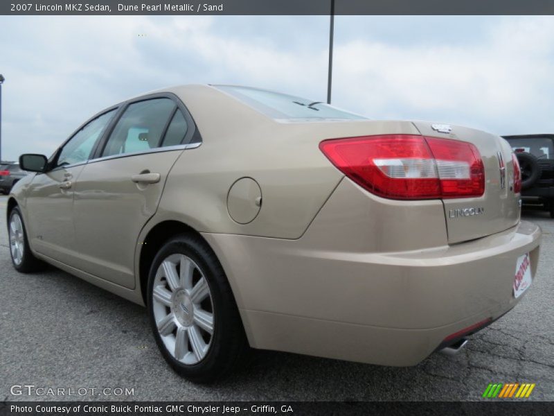 Dune Pearl Metallic / Sand 2007 Lincoln MKZ Sedan