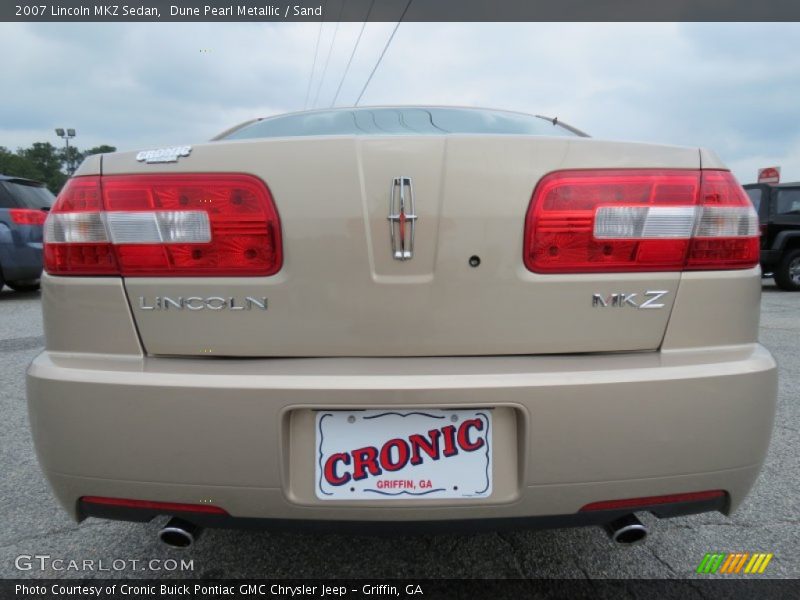 Dune Pearl Metallic / Sand 2007 Lincoln MKZ Sedan