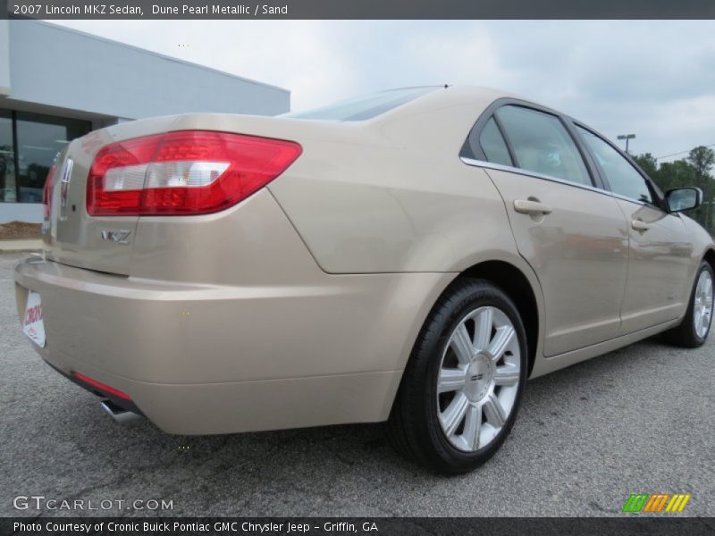 Dune Pearl Metallic / Sand 2007 Lincoln MKZ Sedan