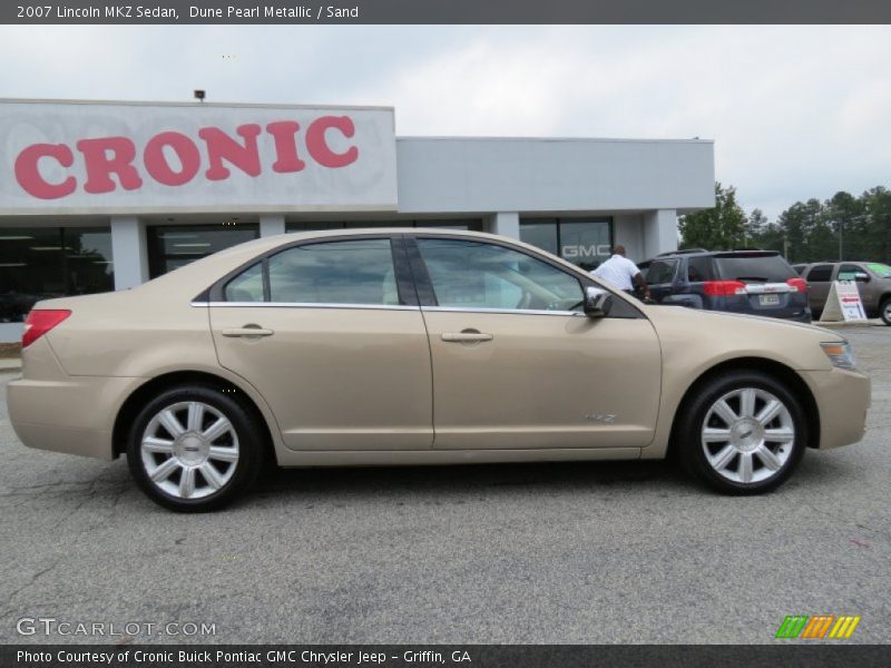 Dune Pearl Metallic / Sand 2007 Lincoln MKZ Sedan