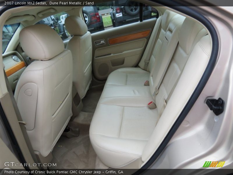 Dune Pearl Metallic / Sand 2007 Lincoln MKZ Sedan