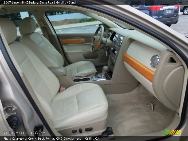 Dune Pearl Metallic / Sand 2007 Lincoln MKZ Sedan