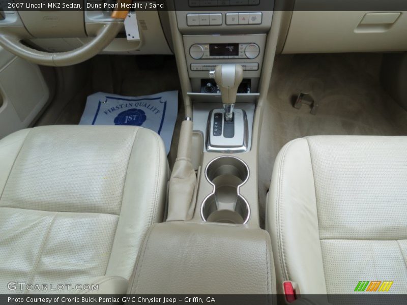 Dune Pearl Metallic / Sand 2007 Lincoln MKZ Sedan