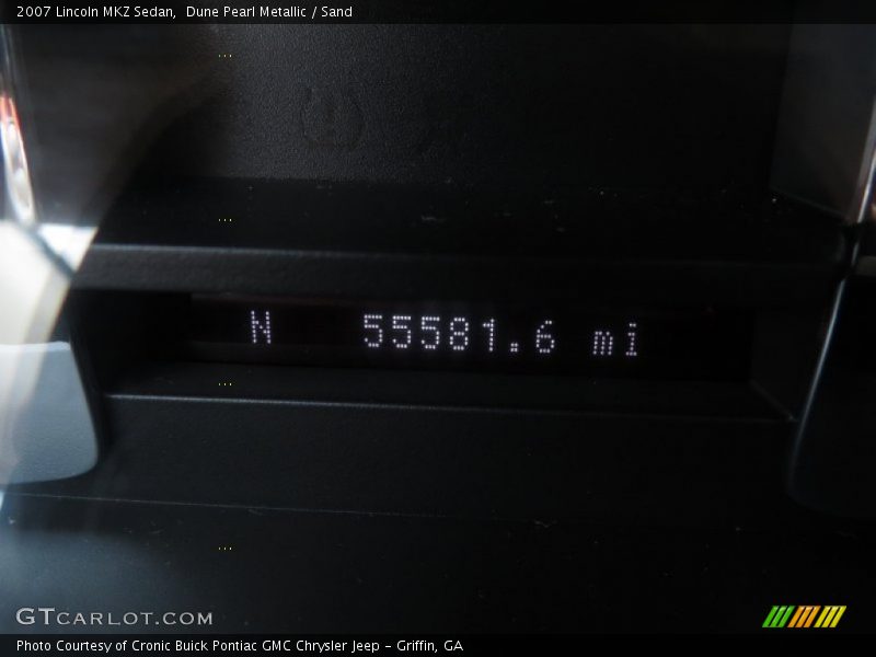 Dune Pearl Metallic / Sand 2007 Lincoln MKZ Sedan