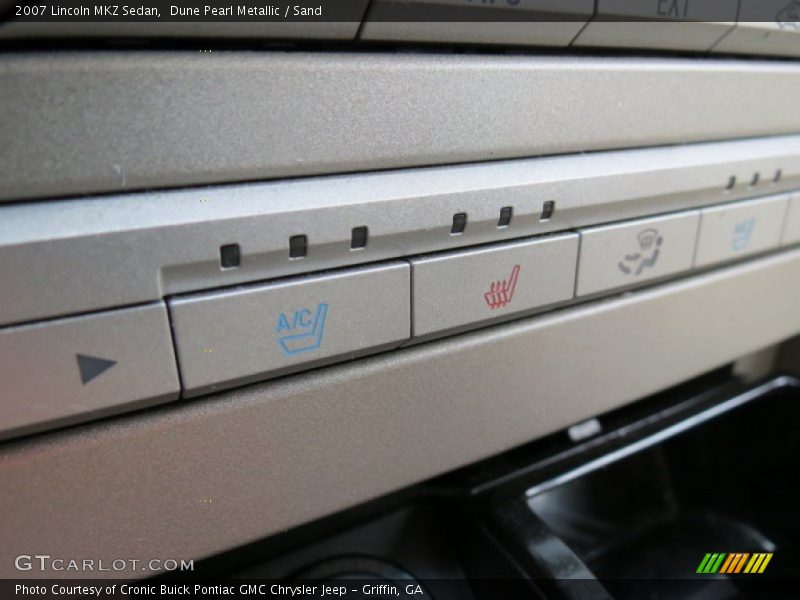 Dune Pearl Metallic / Sand 2007 Lincoln MKZ Sedan