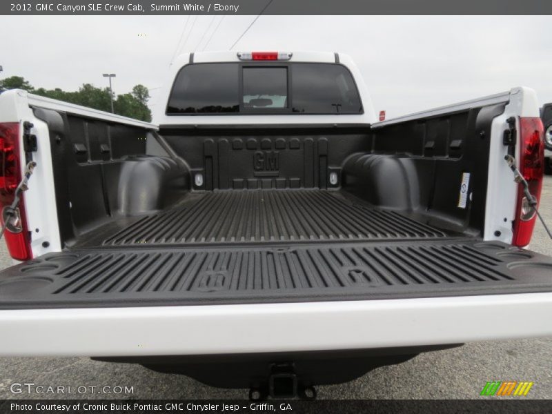 Summit White / Ebony 2012 GMC Canyon SLE Crew Cab