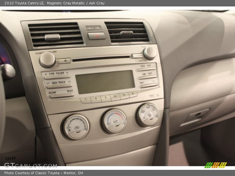 Magnetic Gray Metallic / Ash Gray 2010 Toyota Camry LE
