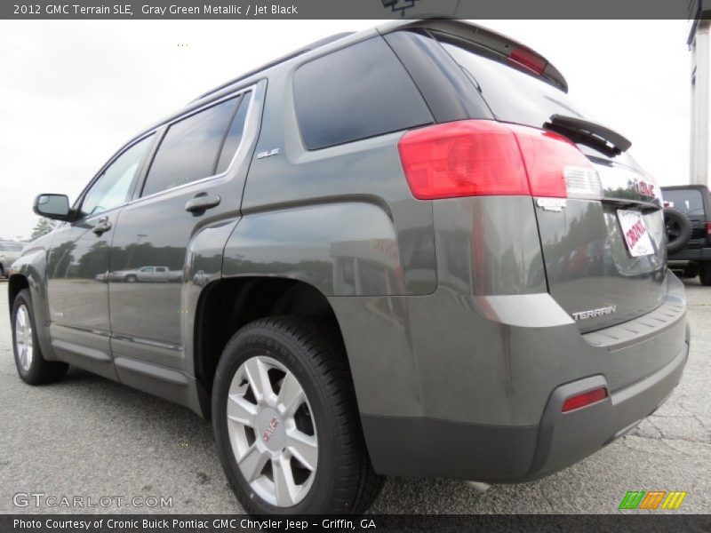 Gray Green Metallic / Jet Black 2012 GMC Terrain SLE